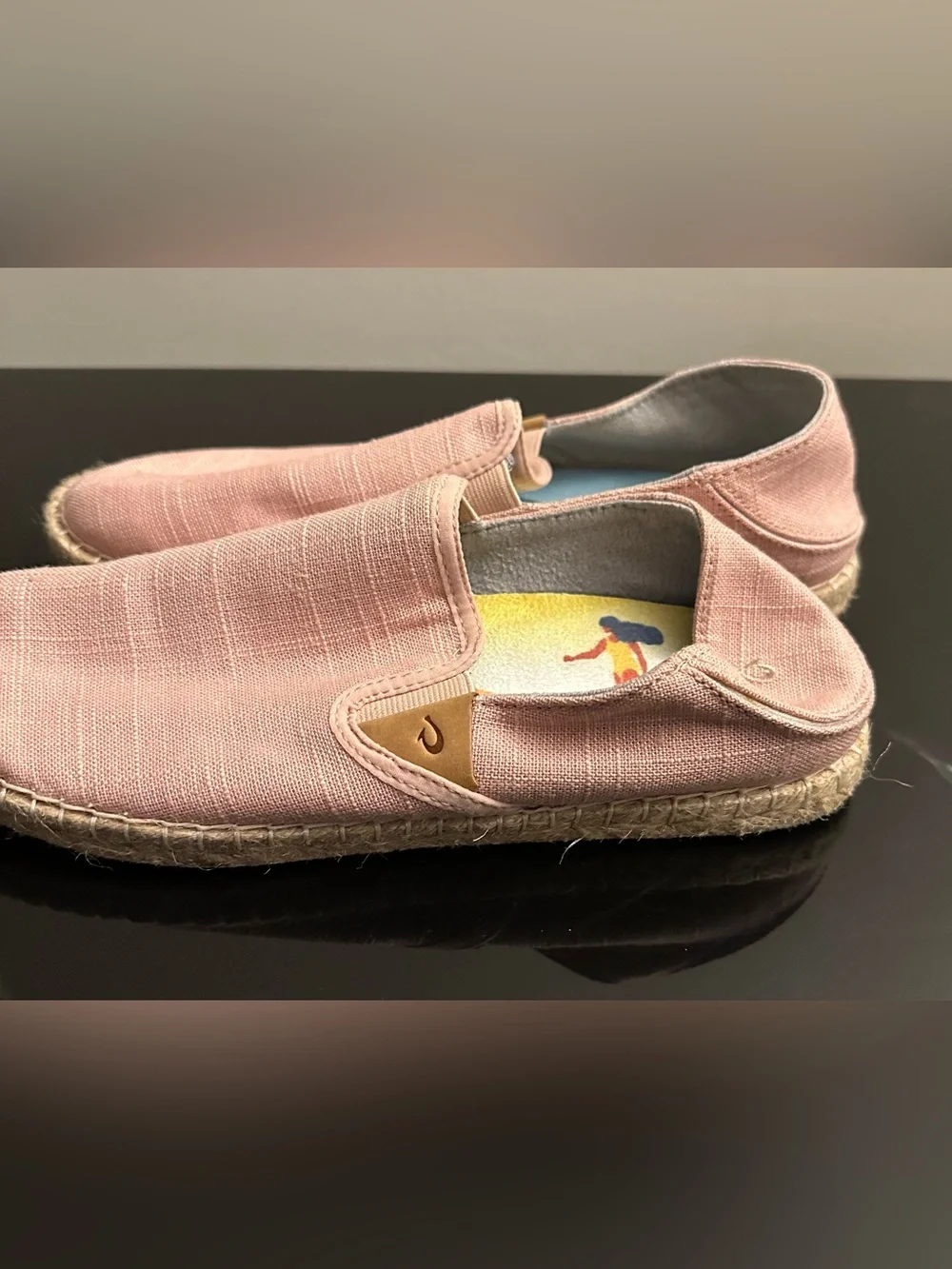 OluKai Blush Slip-On Espadrilles